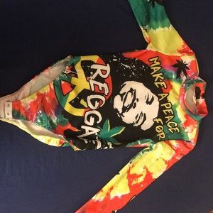 Long sleeve onesie body suit